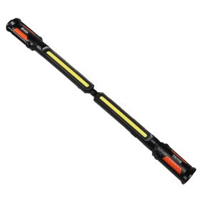 VEVOR Underhood Work Light, 1450LM, 4400mAh Rechargeable Magnetic Bright LED Light, Portable Cordless Mechanic Work Light Bar