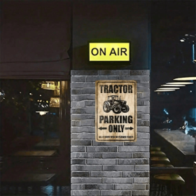 CIFbuy 8x12 Inch ( 20.3x30.5cm ) Vintage Rustic Aluminum Sign Farmhouse for Home Bar Garage (TikTok, temu pick-up service)