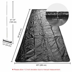 Containment Mat Garage Floor Mat, 20-FT Length, 8-FT 6-INCH Width