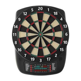 VEVOR Electronic Dart Board, 13.5" Target Dartboard with 43 Games & 200+ Variations for Up to 8 Players, 6 Dart Shafts with Flights & 50 Soft Tip