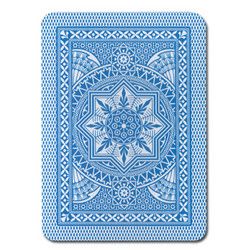 Modiano Cristallo Poker Size, 4 PIP Jumbo Light Blue